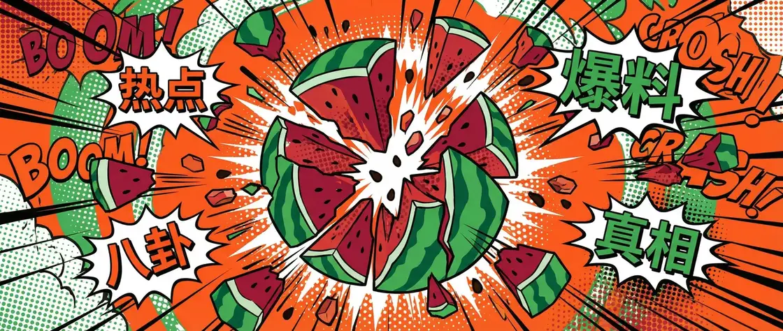 绿色小导航 今日头瓜爆炸漫画横幅